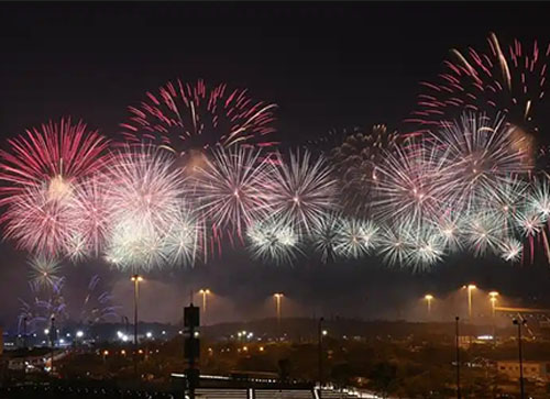 大埔县焰火晚会